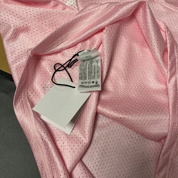 Chrome Hearts Pink Mesh Warm Up Long Sleeve Jersey - Picture 6 of 6